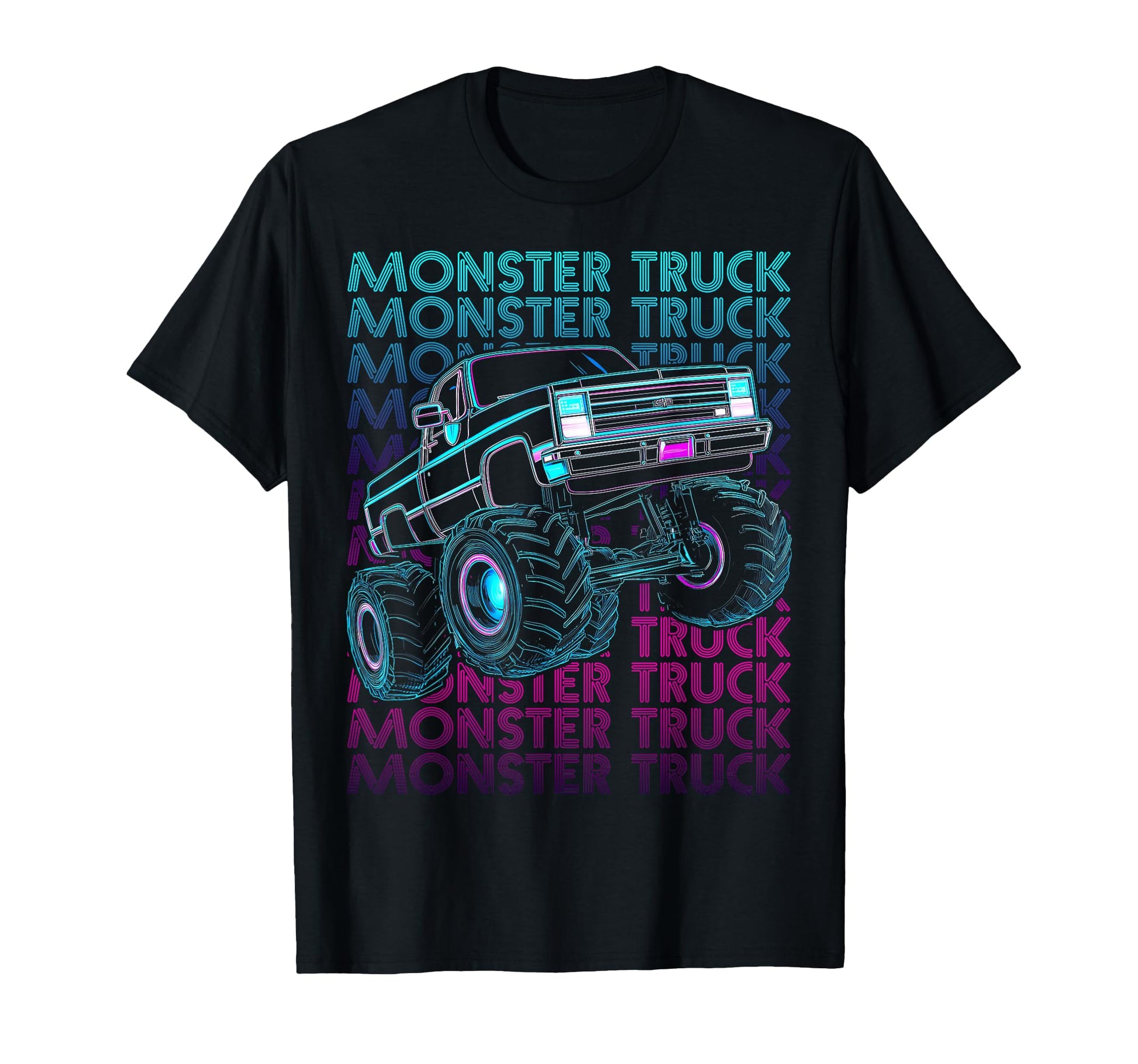 Monster Trucks 4 Wheeler Offroad T-Shirt - Aesthetic Graphic Unisex - T-Shirt, Sweatshirt, Hoodie