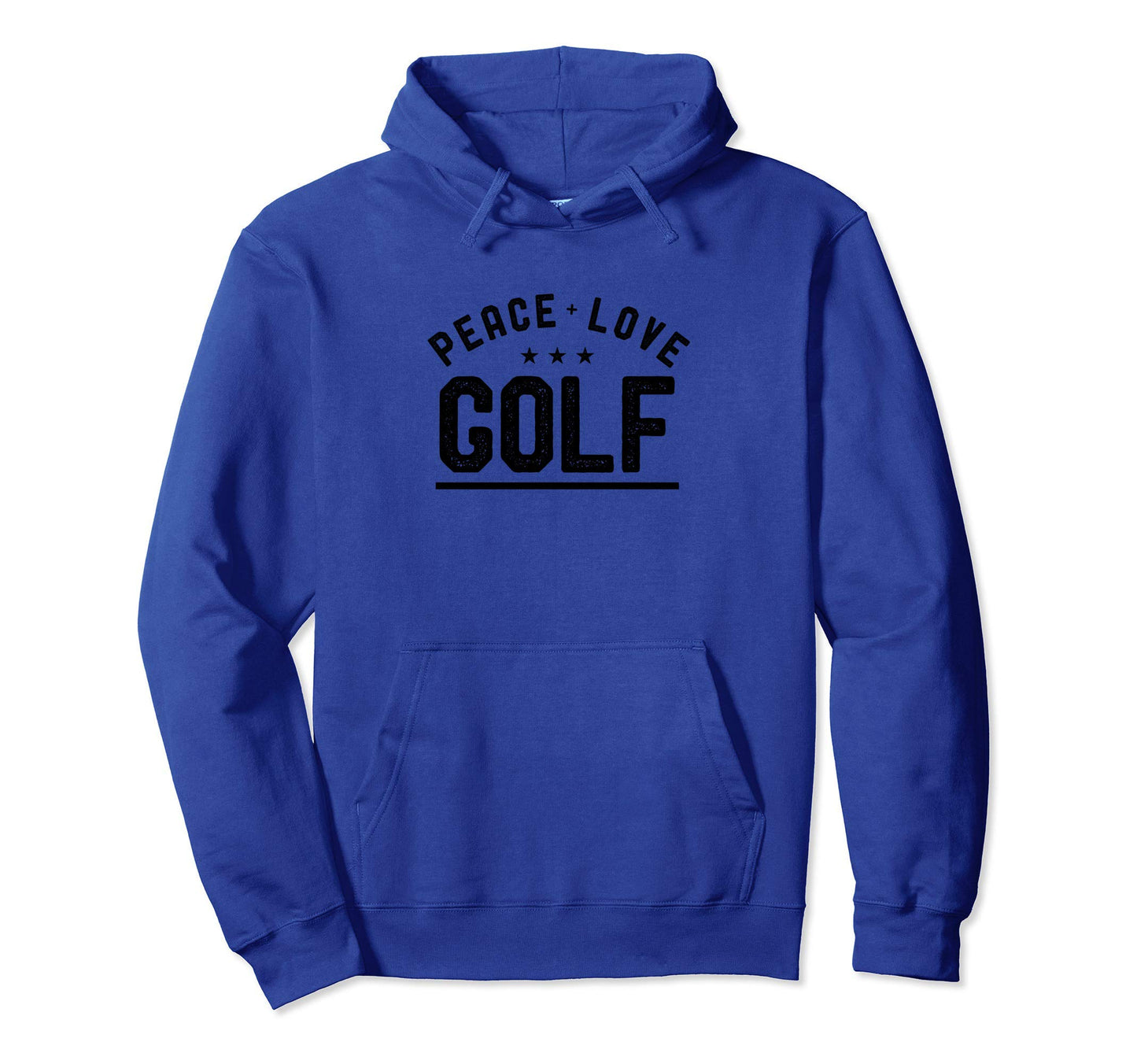 Peace Love Golf Golfer Hoodie - Aesthetic Graphic Unisex - T-Shirt, Sweatshirt, Hoodie