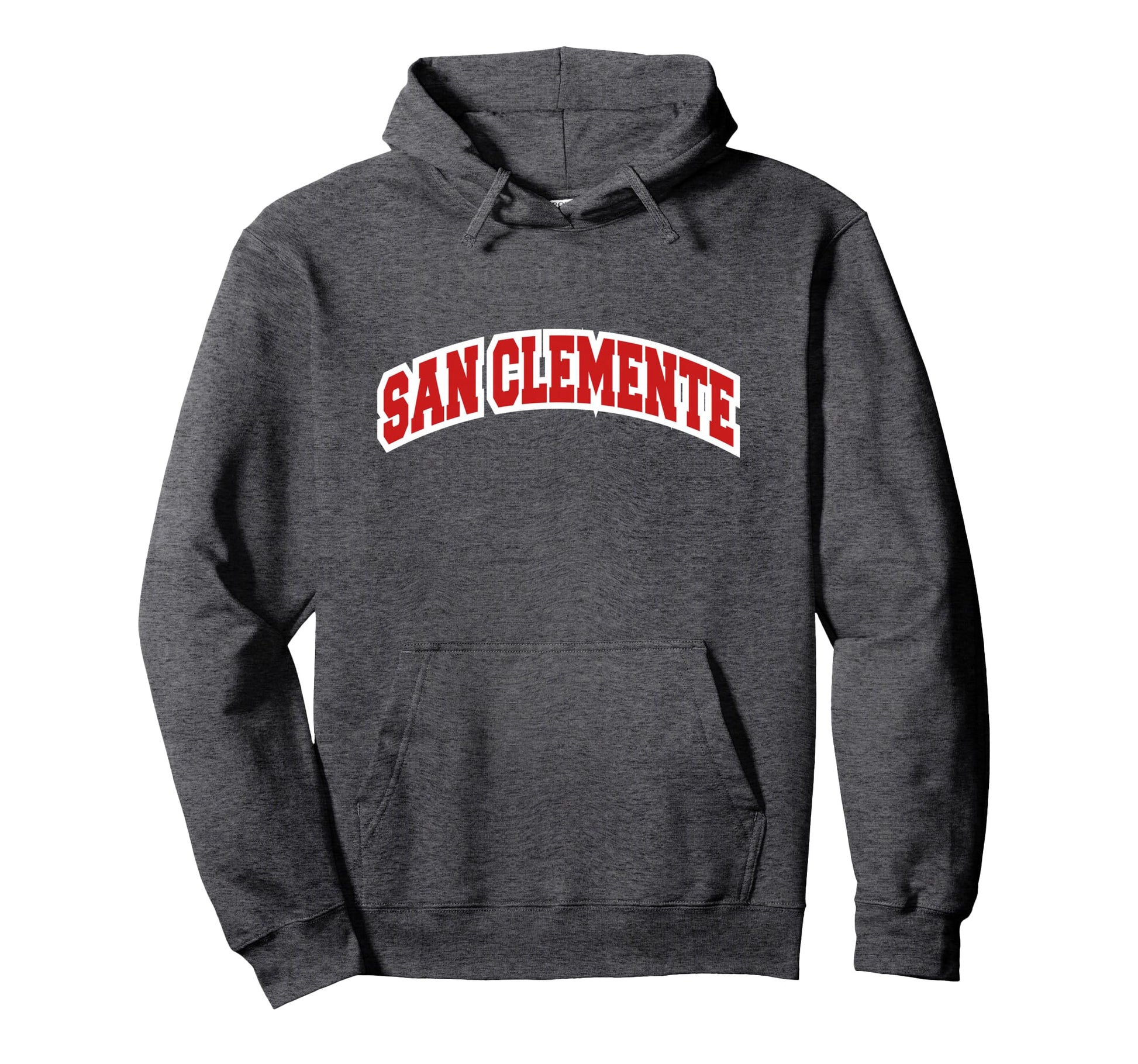 San Clemente California Varsity Hoodie - Casual Everyday Wear for Adults - T-Shirt, Sweatshirt, Hoodie