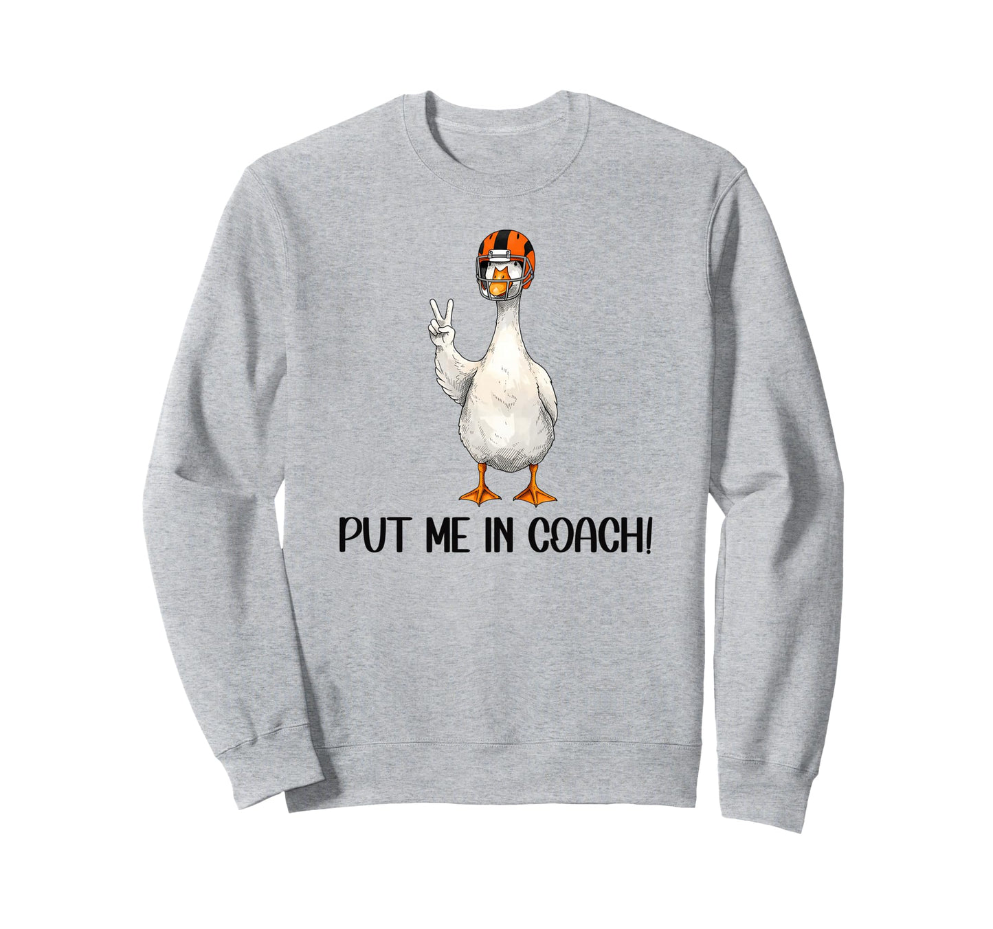 Yay Sports Game Day Put Me Coach Sweatshirt - Custom Art Print for Adults - T-Shirt, Sweatshirt, Hoodie