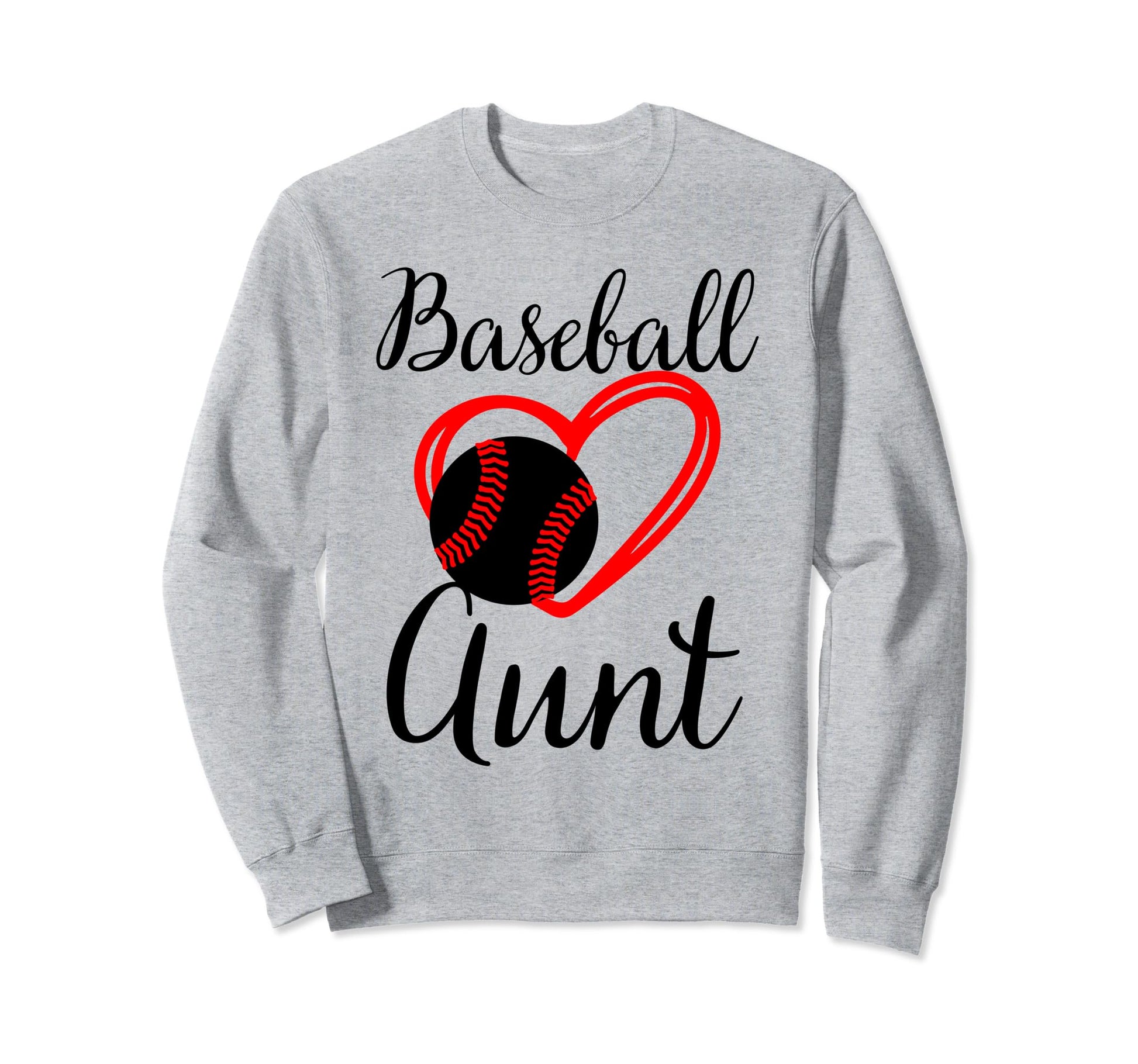 Baseball Aunt Family Matching Aunt Sweatshirt - Trendy Graphic Unisex - T-Shirt, Sweatshirt, Hoodie