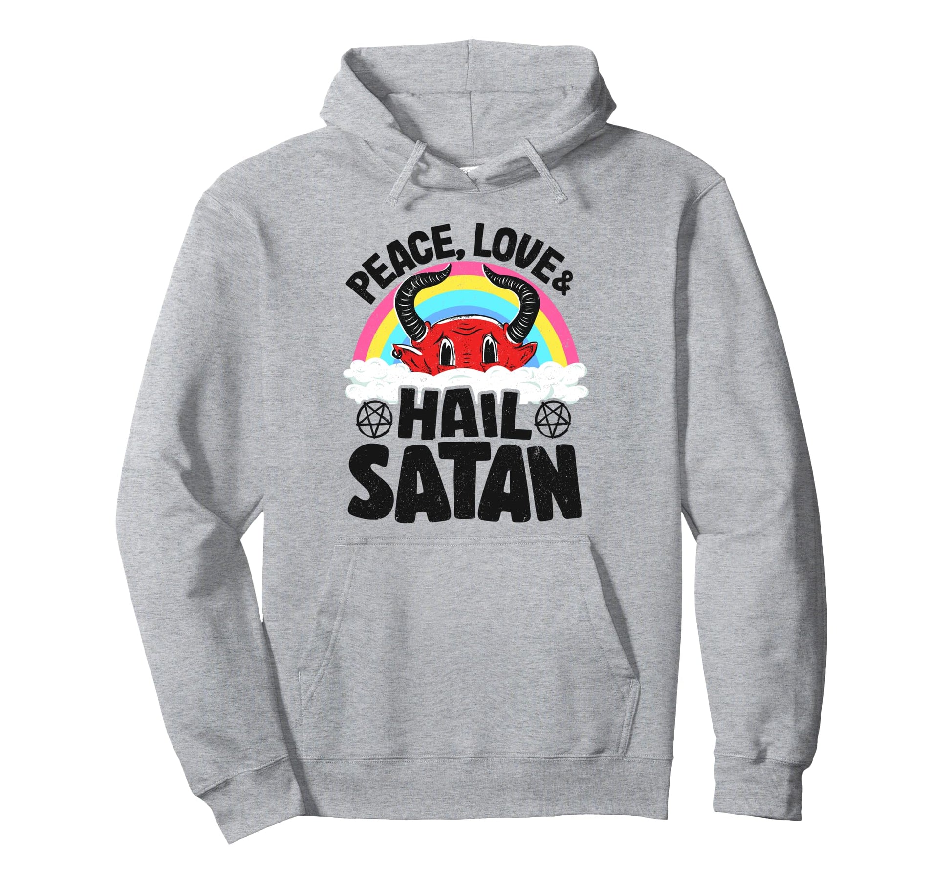 Punk Band Death Metal Rainbow Hoodie - Casual Everyday Wear for Adults - T-Shirt, Sweatshirt, Hoodie