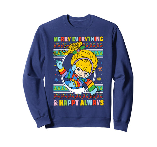 Rainbow Brite Merry Everything Sweatshirt - Streetwear Style for Adults - T-Shirt, Sweatshirt, Hoodie