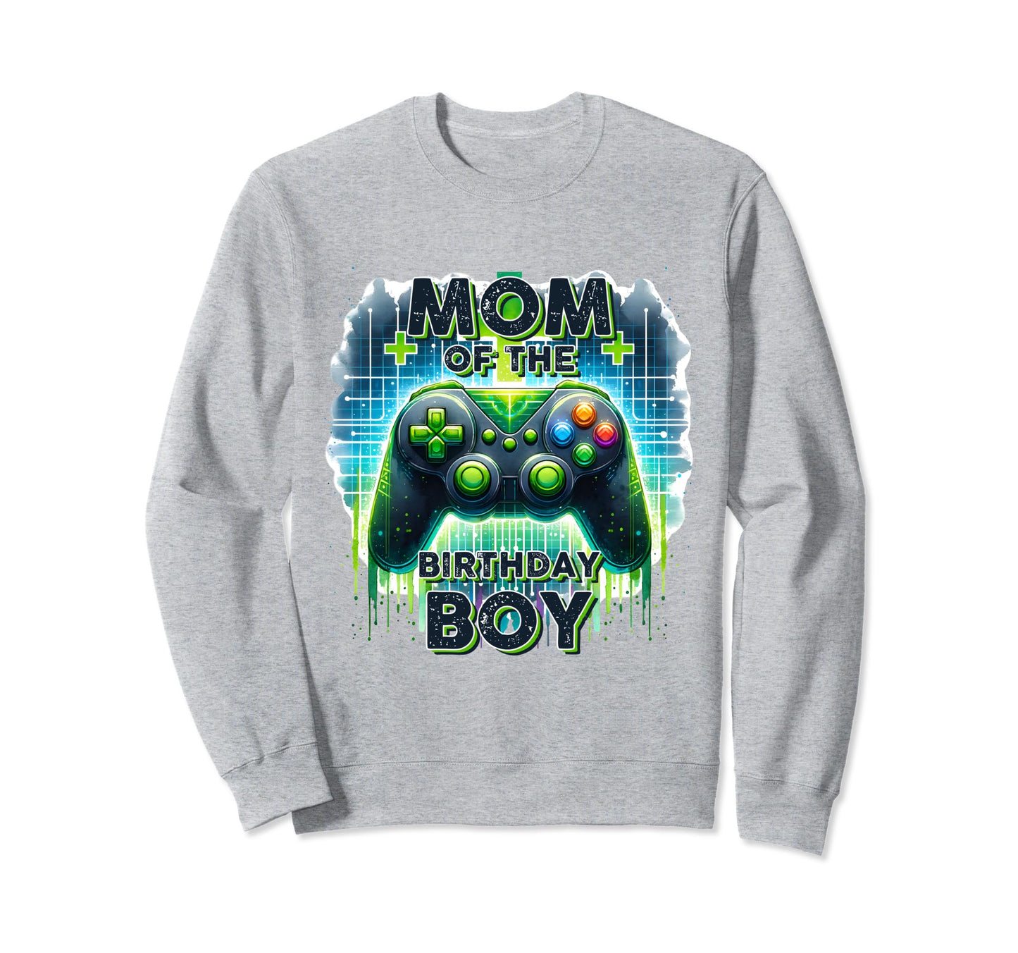 Funny Mom Gamer Mothers Day Gaming Sweatshirt - Custom Art Print for Adults - T-Shirt, Sweatshirt, Hoodie