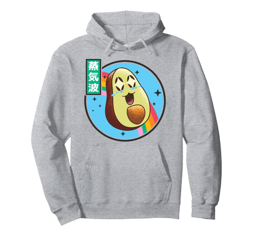 Japanese Avocado Kawaii Japan Rainbow Hoodie - Casual Everyday Wear Unisex - T-Shirt, Sweatshirt, Hoodie