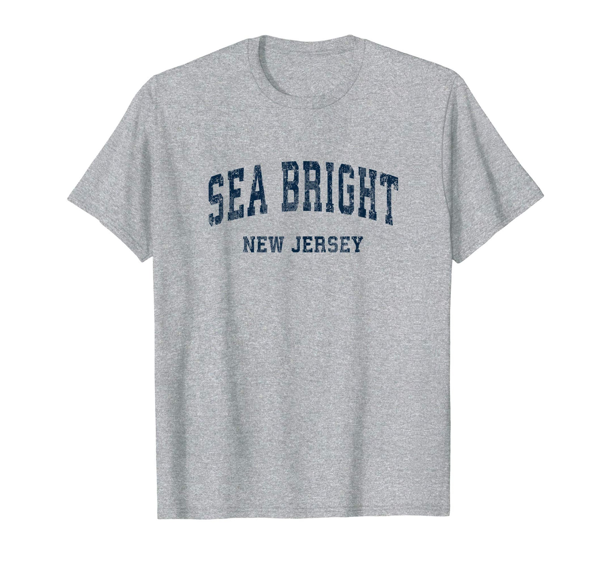 Sea Bright New Jersey Nj Varsity Sports T-Shirt - Novelty Apparel Unisex - T-Shirt, Sweatshirt, Hoodie