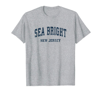 Sea Bright New Jersey Nj Varsity Sports T-Shirt - Novelty Apparel Unisex - T-Shirt, Sweatshirt, Hoodie