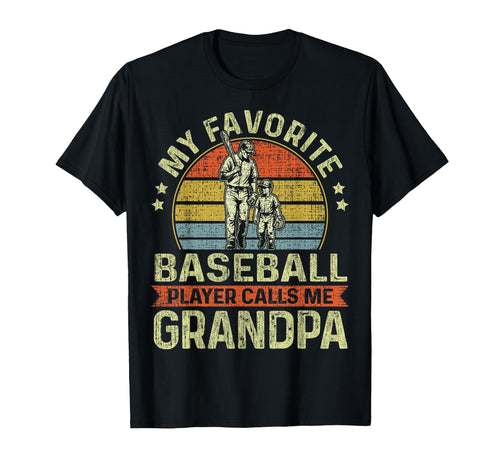 Favorite Baseball Player Calls Me T-Shirt - Custom Art Print Men Women - T-Shirt, Sweatshirt, Hoodie