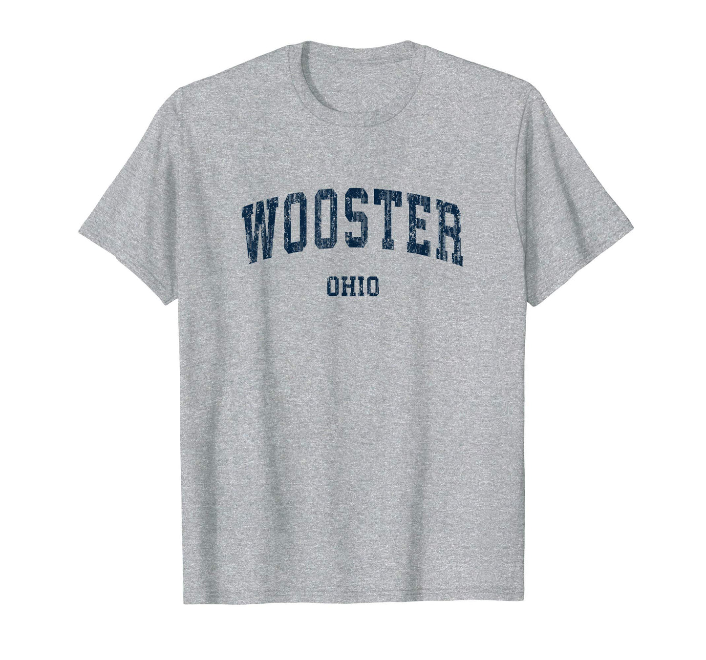 Wooster Ohio Oh Varsity Sports Navy T-Shirt - Unique Graphic for Adults - T-Shirt, Sweatshirt, Hoodie