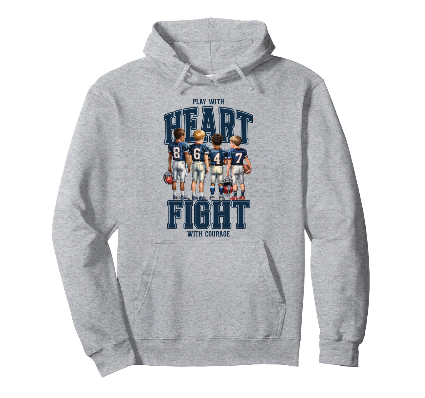 Football Mom Subtle Political Protest Hoodie - Streetwear Style Men Women - T-Shirt, Sweatshirt, Hoodie