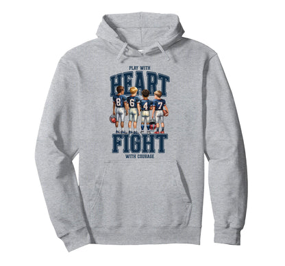 Football Mom Subtle Political Protest Hoodie - Streetwear Style Men Women - T-Shirt, Sweatshirt, Hoodie