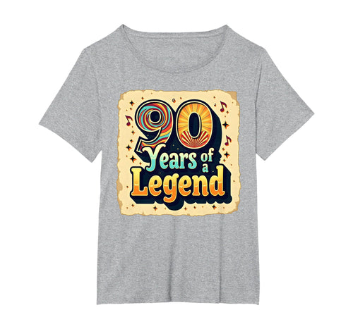 90 Years Legend Birthday Gift T-Shirt - Casual Everyday Wear Men Women - T-Shirt, Sweatshirt, Hoodie