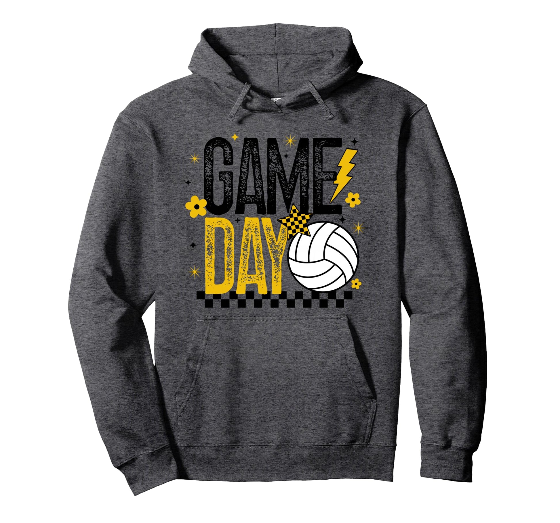 Volleyball Game Day Volleyball Mom Hoodie - Novelty Apparel Men Women - T-Shirt, Sweatshirt, Hoodie