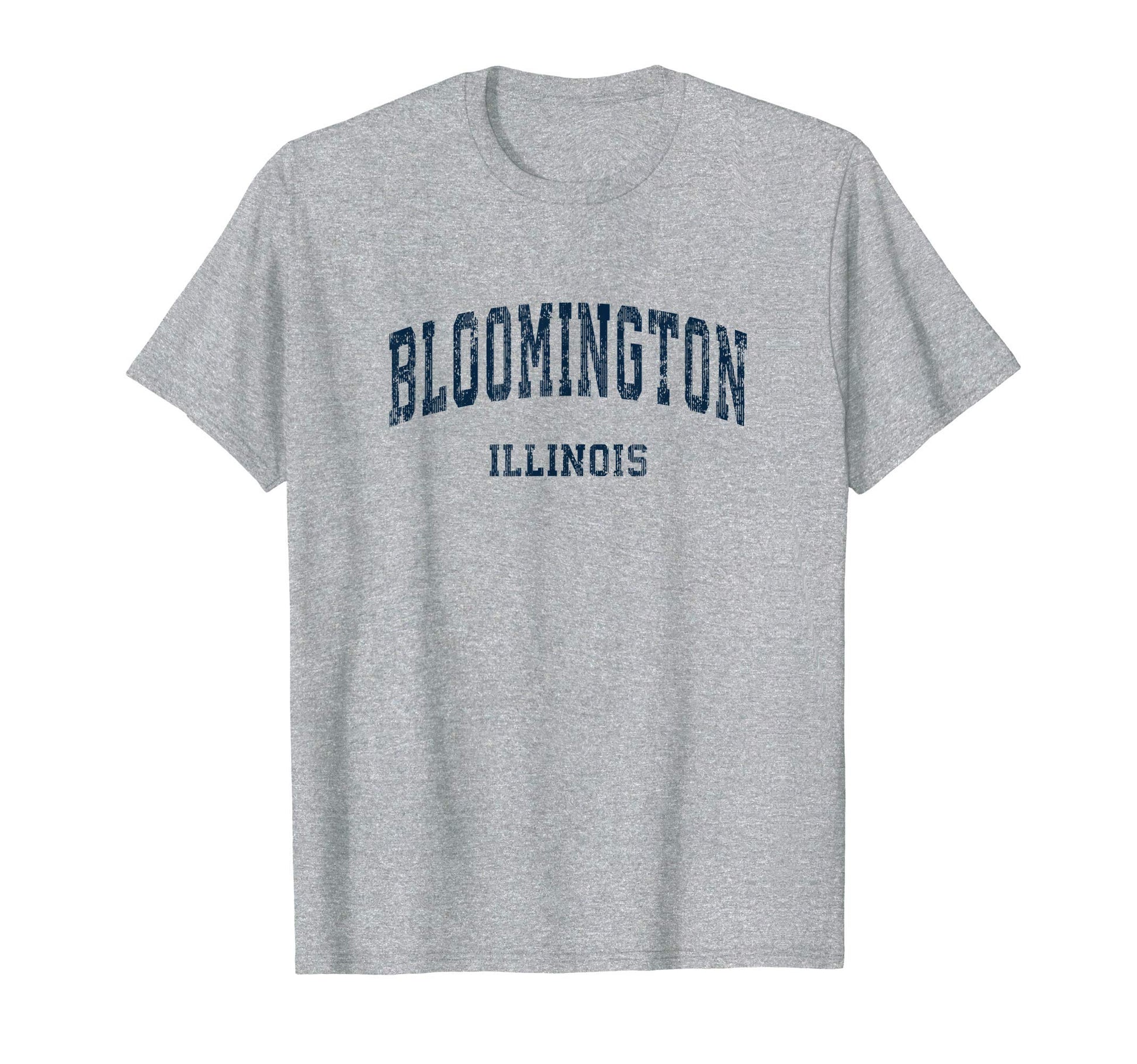 Bloomington Illinois Il Varsity Sports T-Shirt - Trendy Graphic for Adults - T-Shirt, Sweatshirt, Hoodie