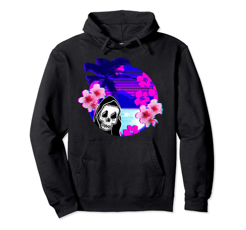 Vaporwave Aesthetic 90S Japanese Hoodie - Fun Novelty Design Men Women - T-Shirt, Sweatshirt, Hoodie