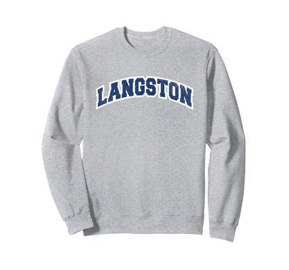 Langston Oklahoma Varsity Sweatshirt - Trendy Graphic for Adults - T-Shirt, Sweatshirt, Hoodie