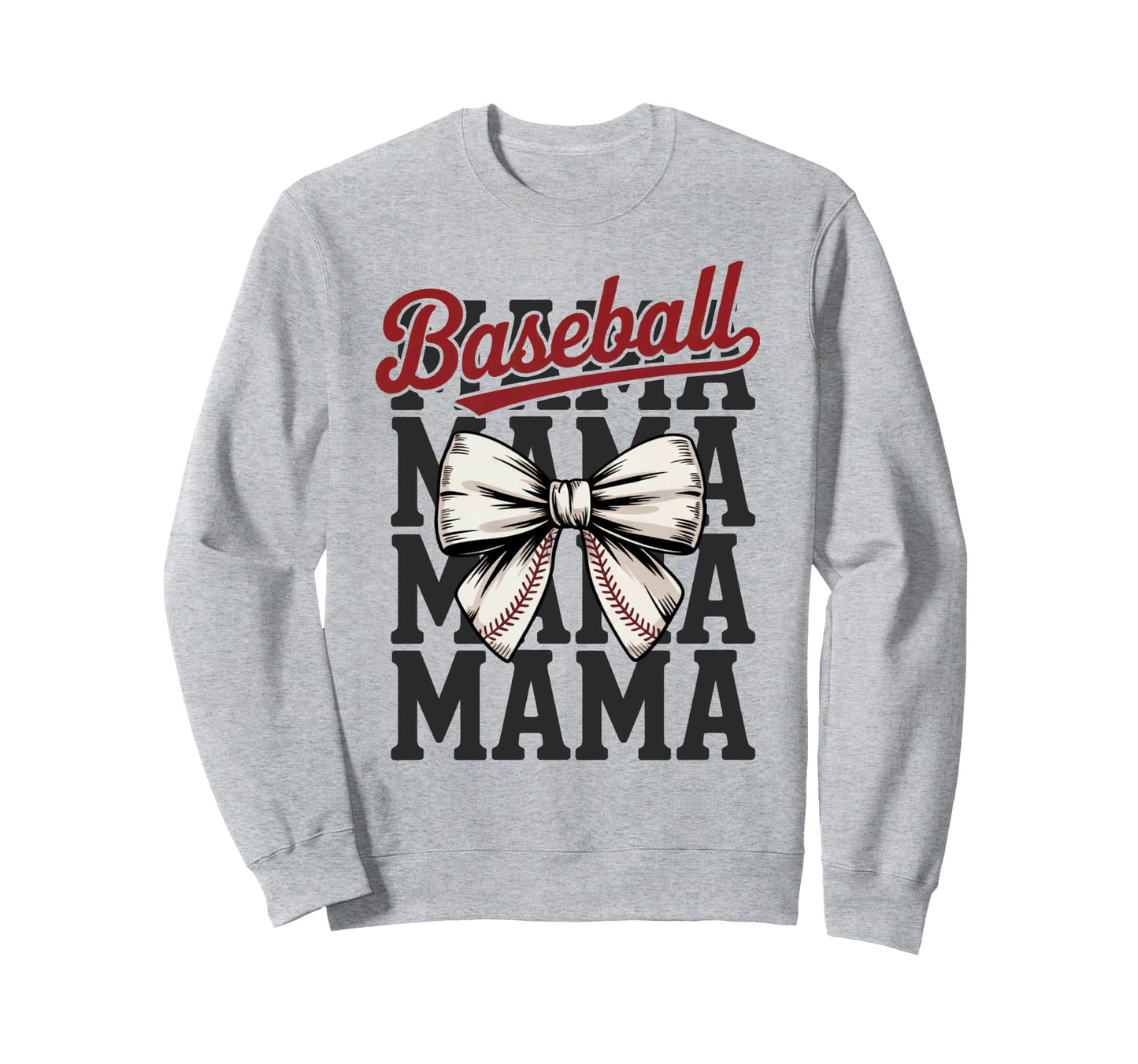 Baseball Mama Game Day Sports Mom Sweatshirt - Aesthetic Graphic Unisex - T-Shirt, Sweatshirt, Hoodie