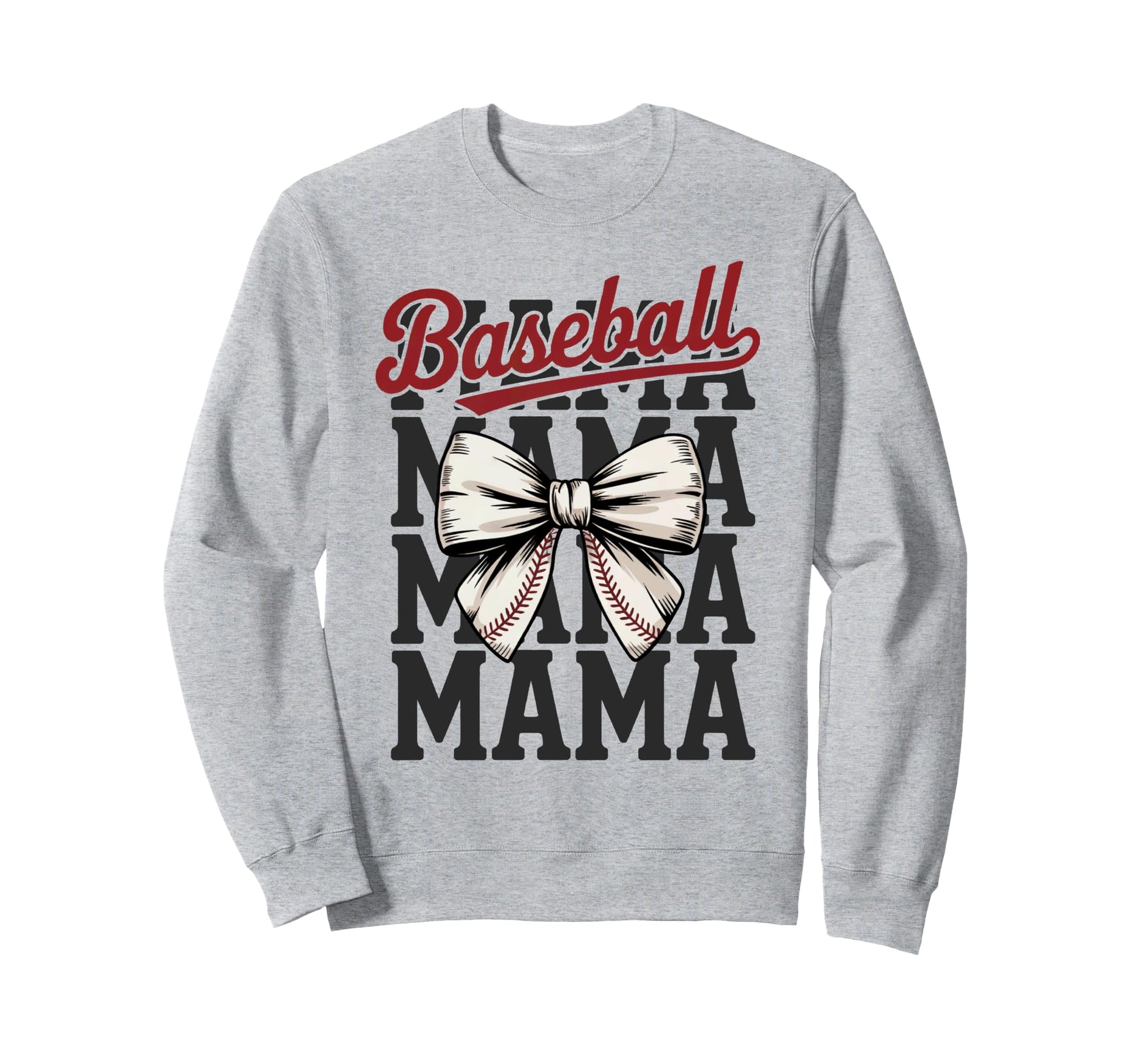 Baseball Mama Game Day Sports Mom Sweatshirt - Aesthetic Graphic Unisex - T-Shirt, Sweatshirt, Hoodie