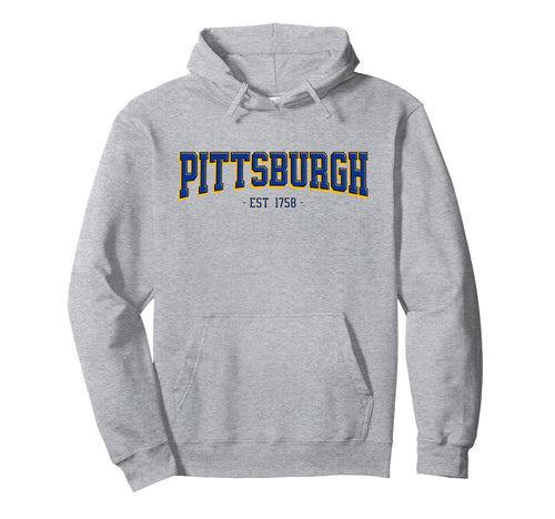 Pittsburgh Varsity Pittsburg Hoodie - Graphic Print Men Women - T-Shirt, Sweatshirt, Hoodie