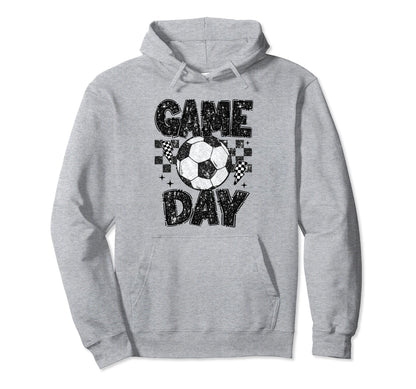 Game Day Soccer Life Soccer Mama Hoodie - Casual Everyday Wear for Adults - T-Shirt, Sweatshirt, Hoodie