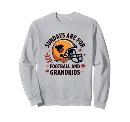 Football Grandmas Sundays Are Sweatshirt - Trendy Graphic Men Women - T-Shirt, Sweatshirt, Hoodie
