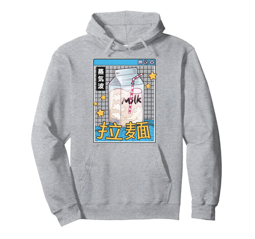 Milk Carton Digital Japan 80S Otaku Hoodie - Novelty Apparel Men Women - T-Shirt, Sweatshirt, Hoodie