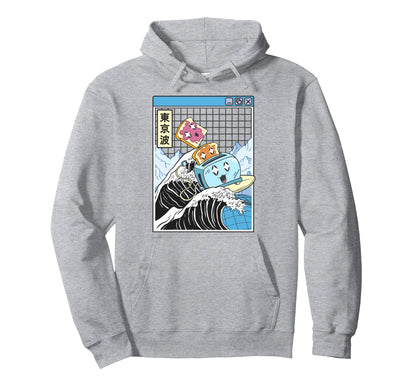 Happy Toaster Jelly Peanut Butter Toast Hoodie - Trendy Graphic Men Women - T-Shirt, Sweatshirt, Hoodie