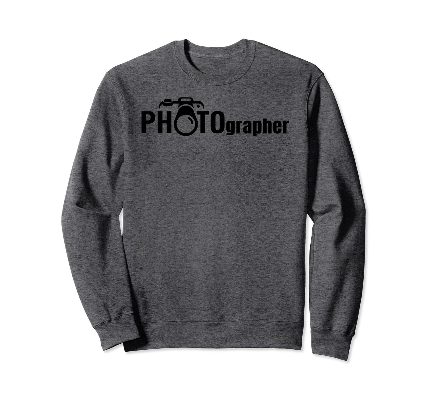 Journalist Cameraman Camera Sweatshirt - Fun Novelty Design for Adults - T-Shirt, Sweatshirt, Hoodie