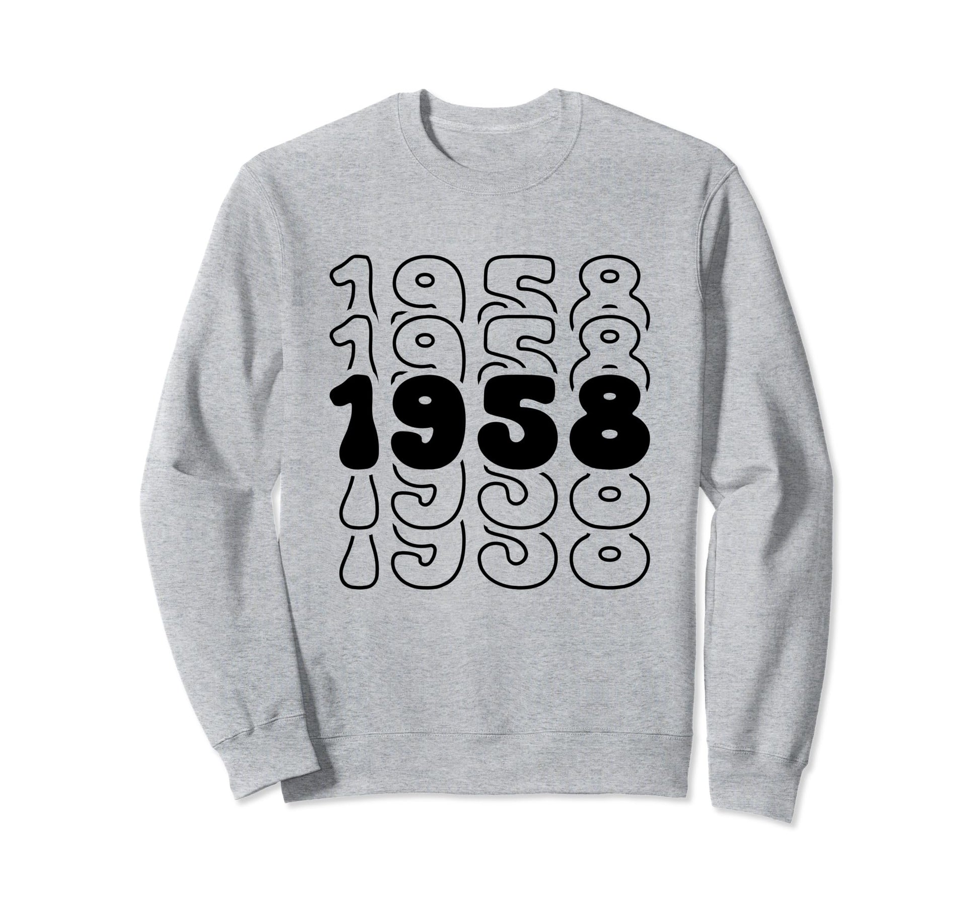 66 Year Old Groovy 66Th Birthday Boho Sweatshirt - Streetwear Style Unisex - T-Shirt, Sweatshirt, Hoodie