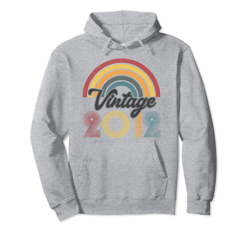11Th Birthday Gift 2012 Rainbow Hoodie - Novelty Apparel Unisex - T-Shirt, Sweatshirt, Hoodie