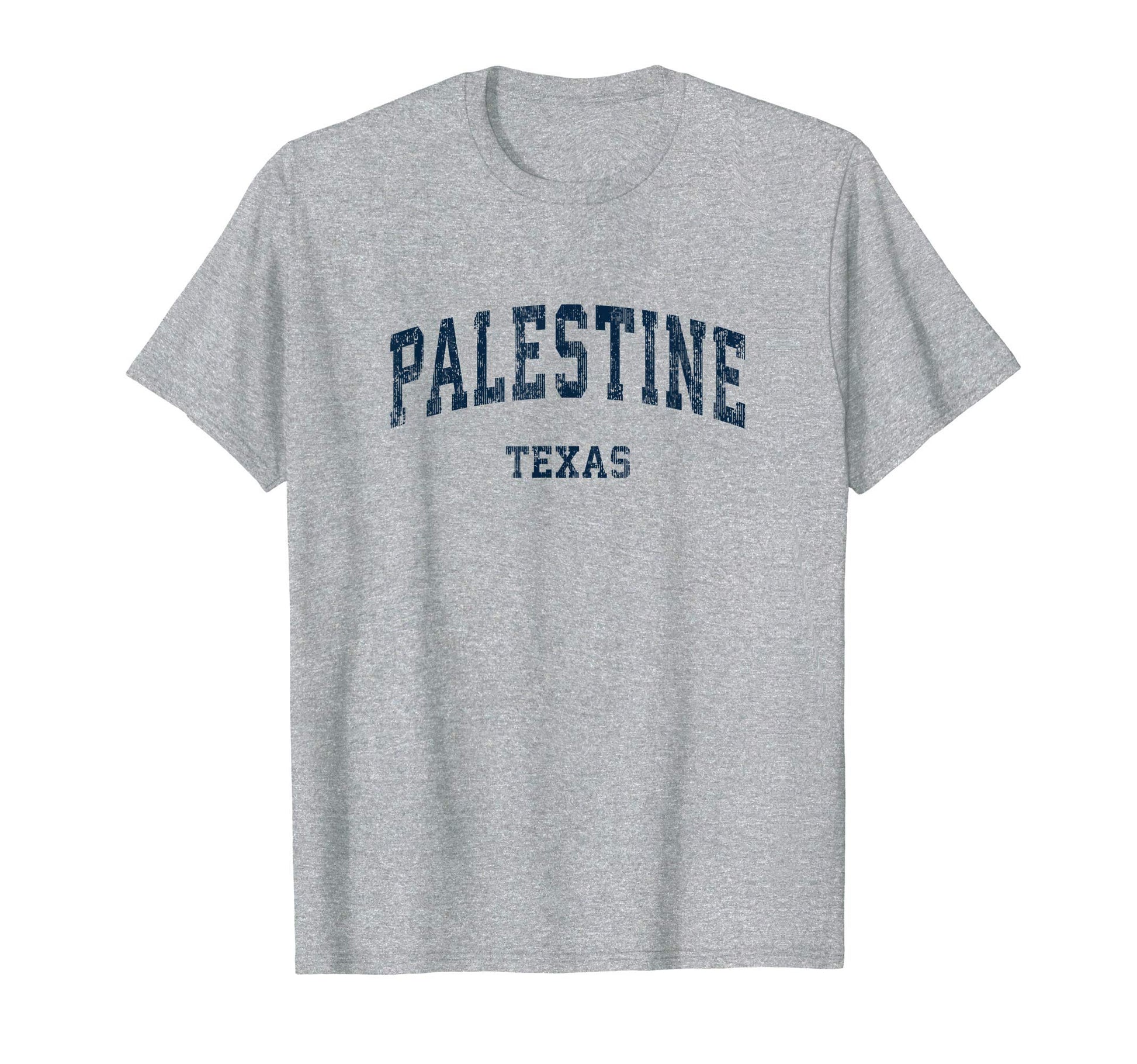 Palestine Texas Tx Varsity Sports Navy T-Shirt - Novelty Apparel Unisex - T-Shirt, Sweatshirt, Hoodie