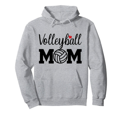 Volleyball Mom Mom Life Volleyball Game Hoodie - Aesthetic Graphic Unisex - T-Shirt, Sweatshirt, Hoodie