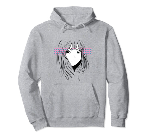 Anime Manga Vaporwave Hoodie - Aesthetic Graphic Men Women - T-Shirt, Sweatshirt, Hoodie
