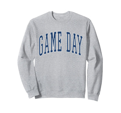 Game Day Sports Mom Collegiate Sweatshirt - Fun Novelty Design Men Women - T-Shirt, Sweatshirt, Hoodie