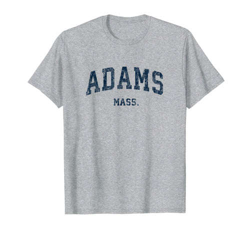 Adams Massachusetts Ma Varsity T-Shirt - Minimalist Print for Adults - T-Shirt, Sweatshirt, Hoodie