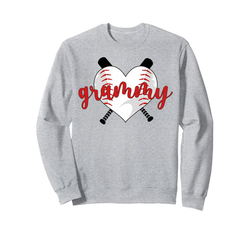 Baseball Grammy Grandma Grammy Baseball Sweatshirt - Trendy Graphic Unisex - T-Shirt, Sweatshirt, Hoodie