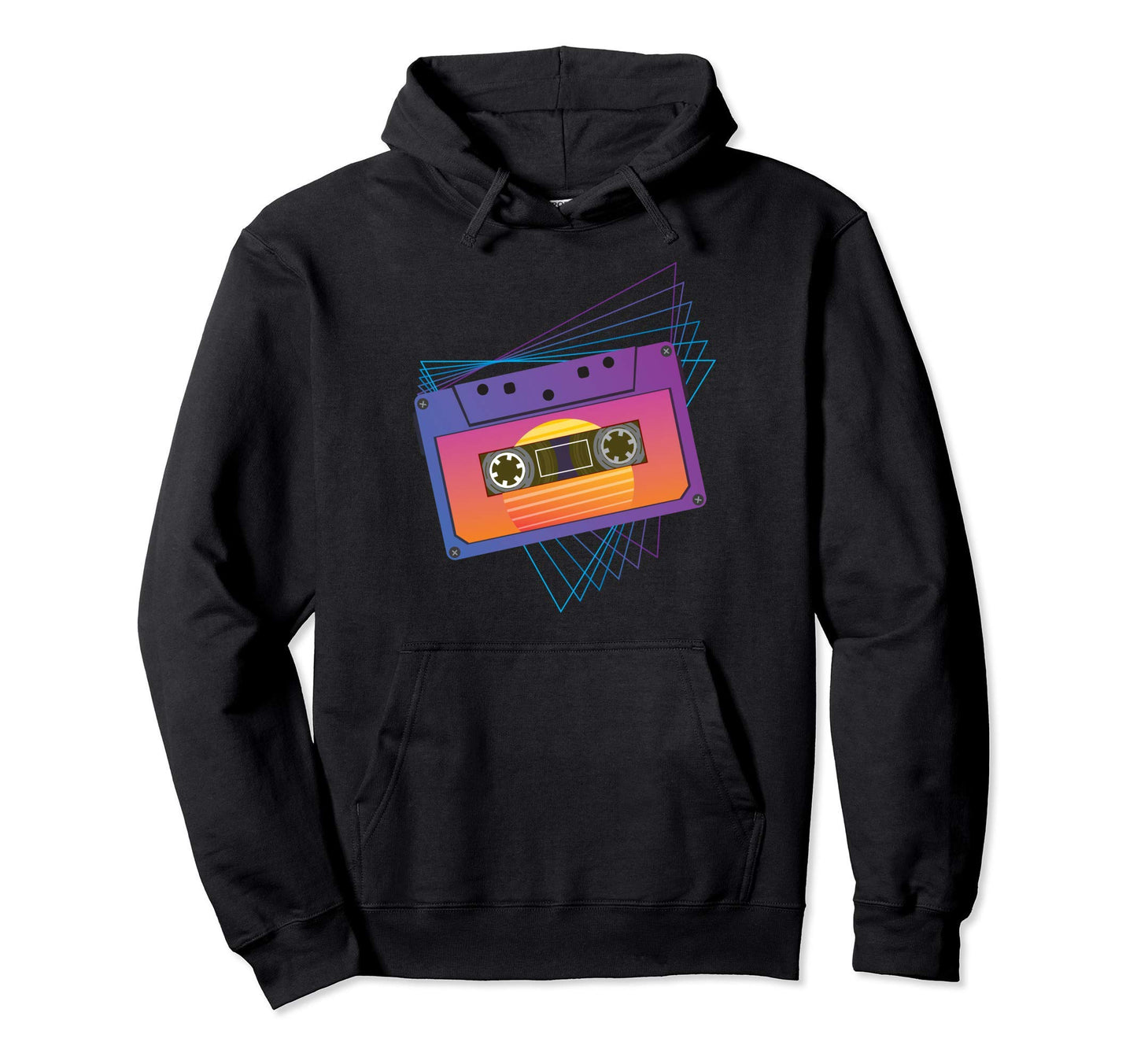 80S Cassette Tape Retrowave Synthwave Hoodie - Aesthetic Graphic Unisex - T-Shirt, Sweatshirt, Hoodie