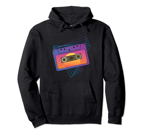 80S Cassette Tape Retrowave Synthwave Hoodie - Aesthetic Graphic Unisex - T-Shirt, Sweatshirt, Hoodie