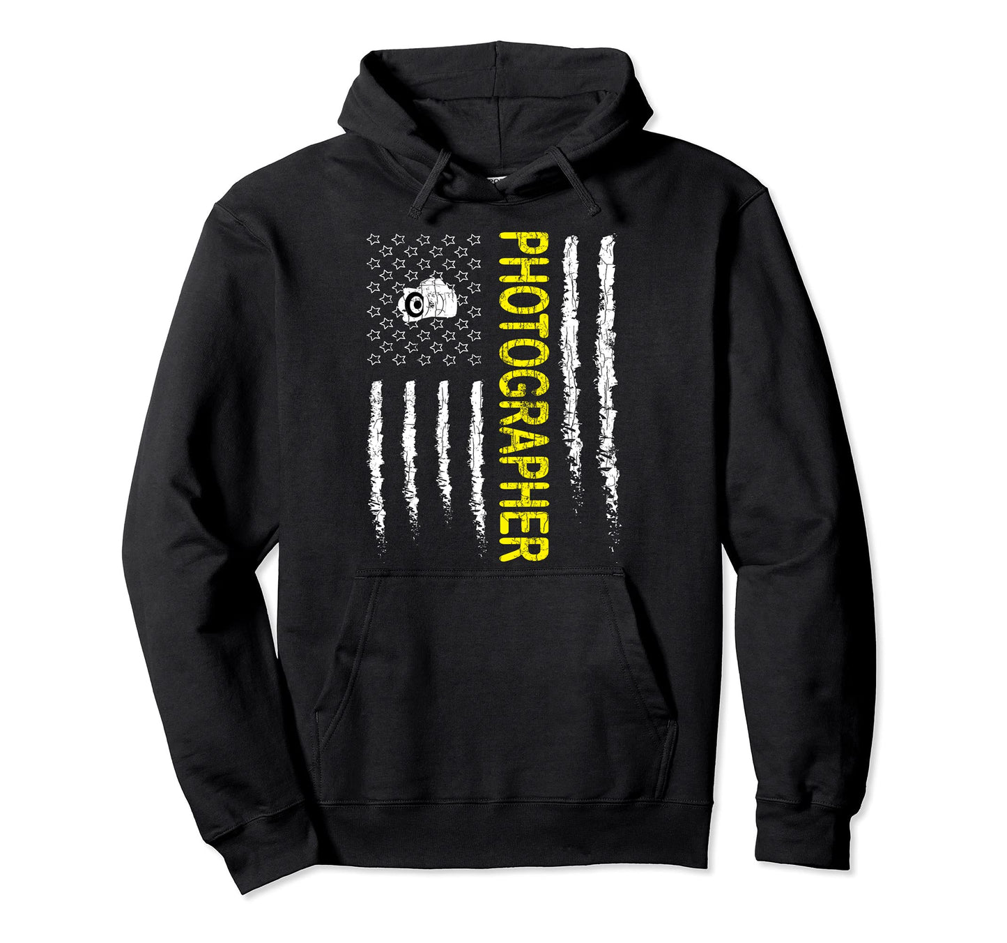 Usa Photographer Funny Photography Camera Hoodie - Custom Art Print Unisex - T-Shirt, Sweatshirt, Hoodie