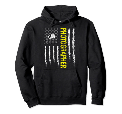 Usa Photographer Funny Photography Camera Hoodie - Custom Art Print Unisex - T-Shirt, Sweatshirt, Hoodie