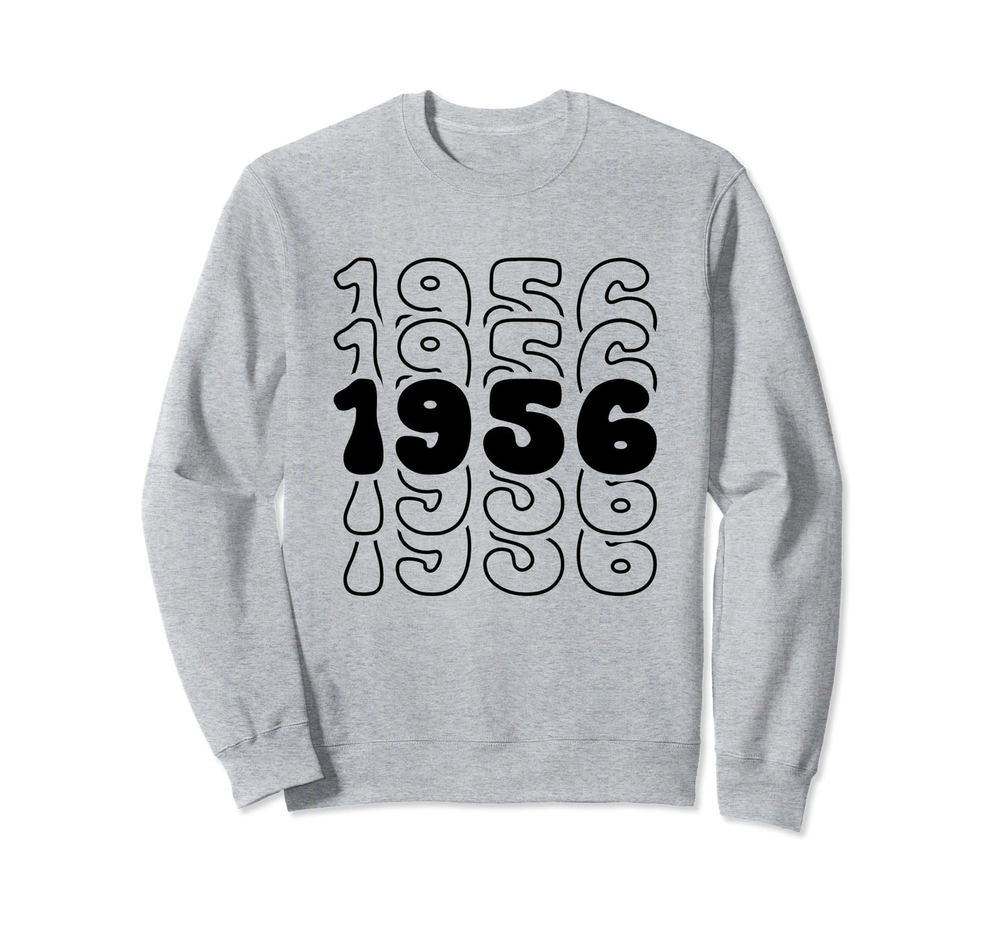 68 Year Old Groovy 68Th Birthday Sweatshirt - Streetwear Style Men Women - T-Shirt, Sweatshirt, Hoodie