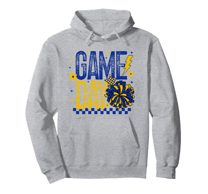 Game Day Cheer Mom Gift Hoodie - Fun Novelty Design for Adults - T-Shirt, Sweatshirt, Hoodie