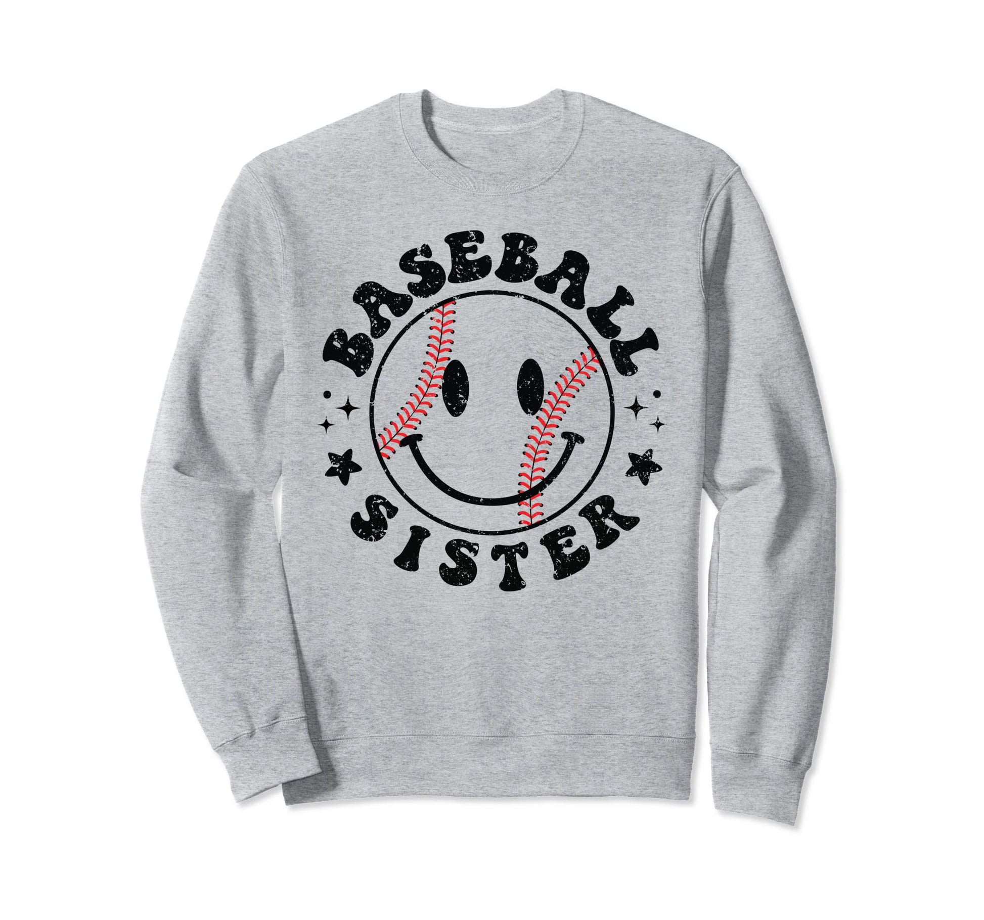 Baseball Sister Mothers Day Womens Sweatshirt - Streetwear Style for Adults - T-Shirt, Sweatshirt, Hoodie