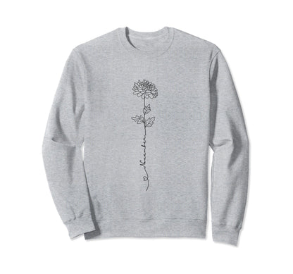 Minimalist Boho Drawing Sweatshirt - Aesthetic Graphic for Adults - T-Shirt, Sweatshirt, Hoodie