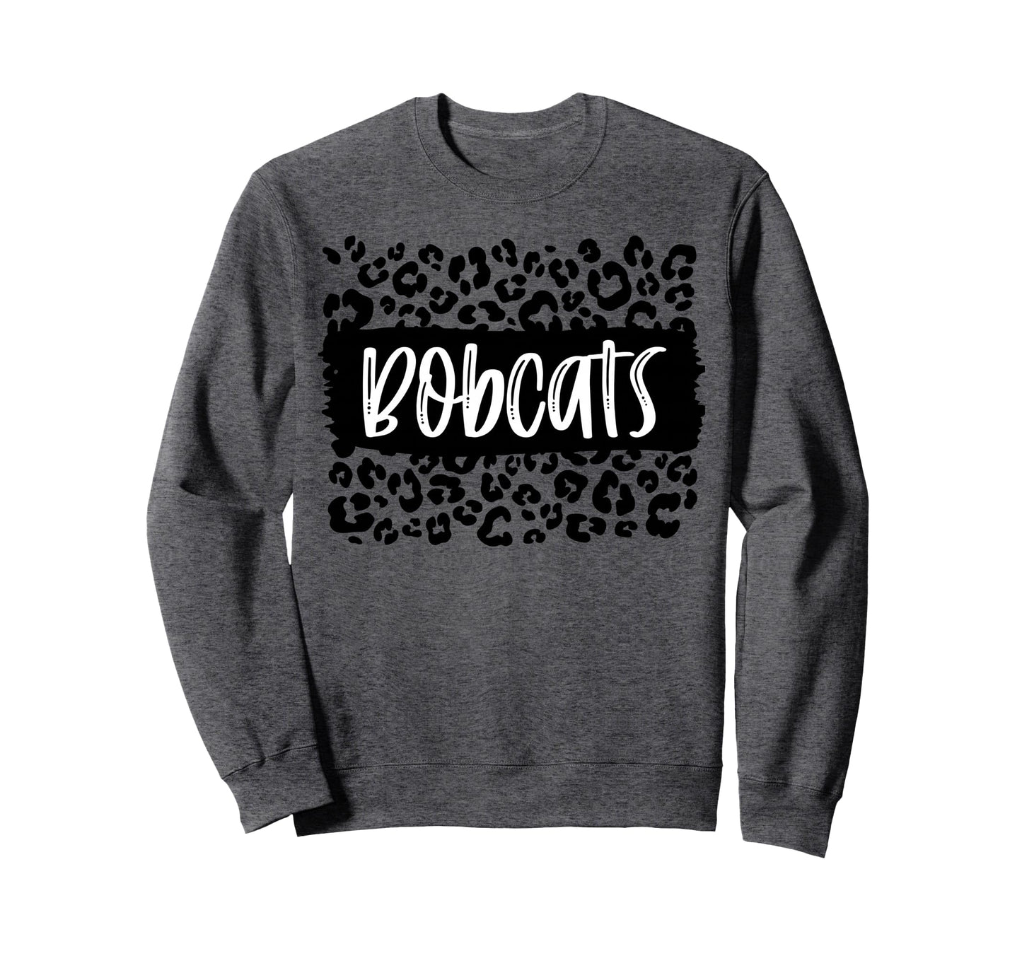 Bobcats Team Mascot School Spirit Sweatshirt - Unique Graphic for Adults - T-Shirt, Sweatshirt, Hoodie