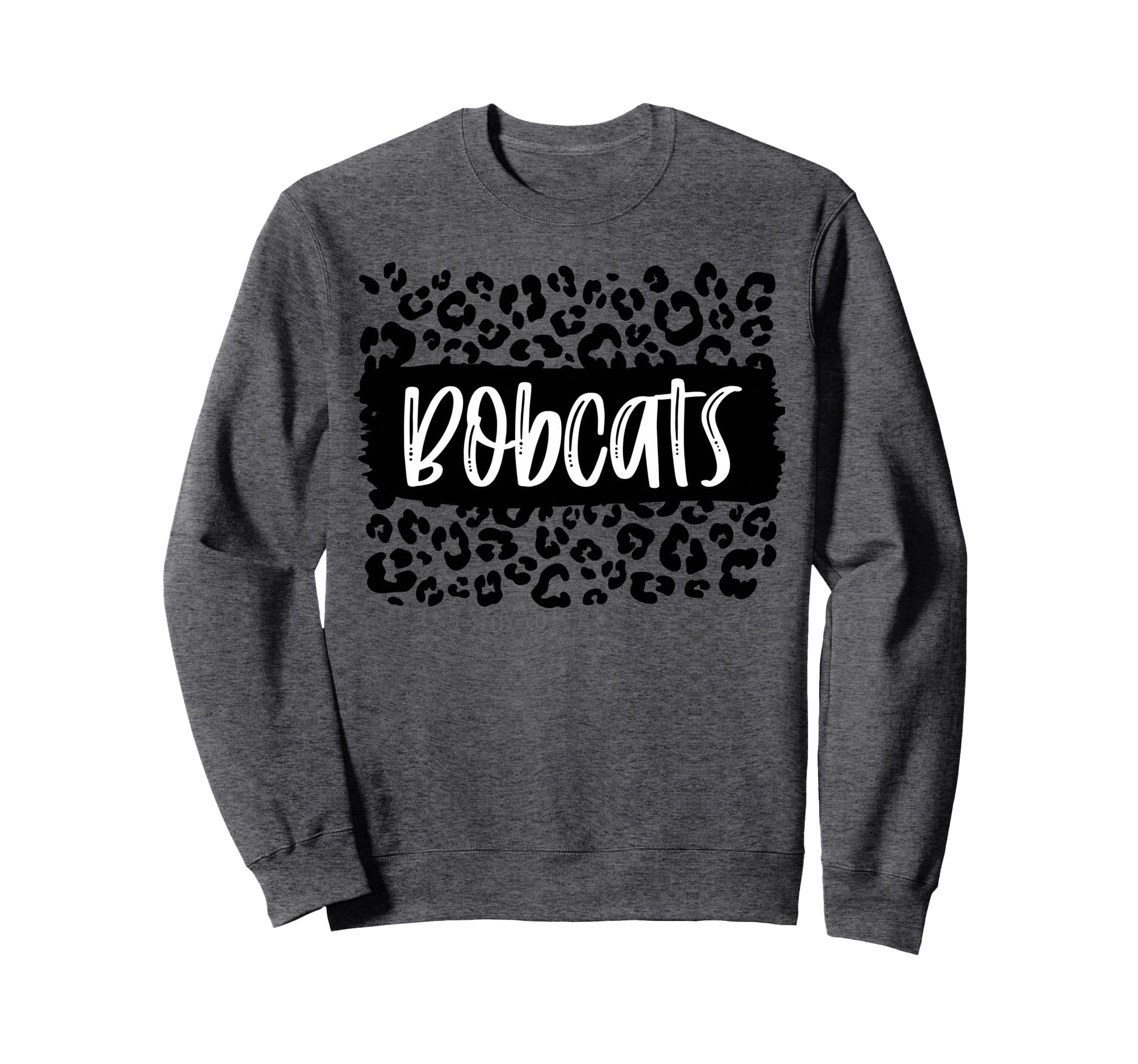 Bobcats Team Mascot School Spirit Sweatshirt - Unique Graphic for Adults - T-Shirt, Sweatshirt, Hoodie