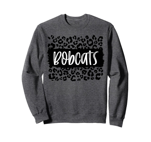 Bobcats Team Mascot School Spirit Sweatshirt - Unique Graphic for Adults - T-Shirt, Sweatshirt, Hoodie