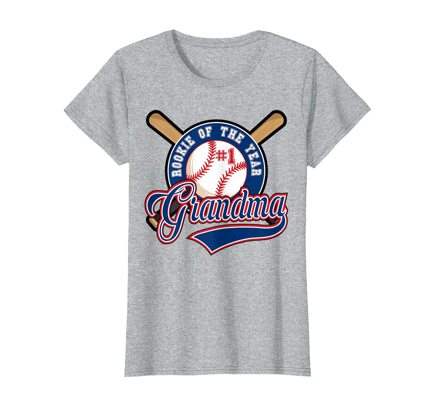 Grandma Rookie Year 1St Birthday T-Shirt - Custom Art Print Unisex - T-Shirt, Sweatshirt, Hoodie