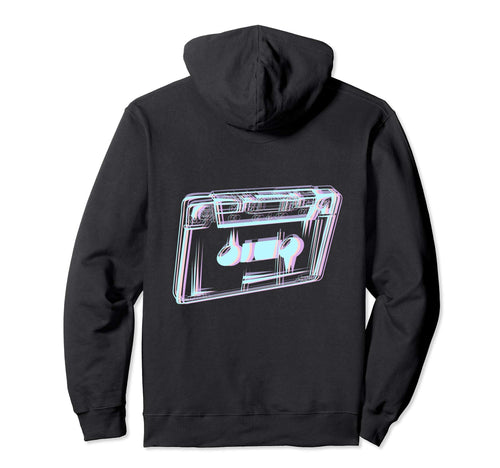 Cassette Tape Vaporwave Aesthetic Hoodie - Aesthetic Graphic for Adults - T-Shirt, Sweatshirt, Hoodie