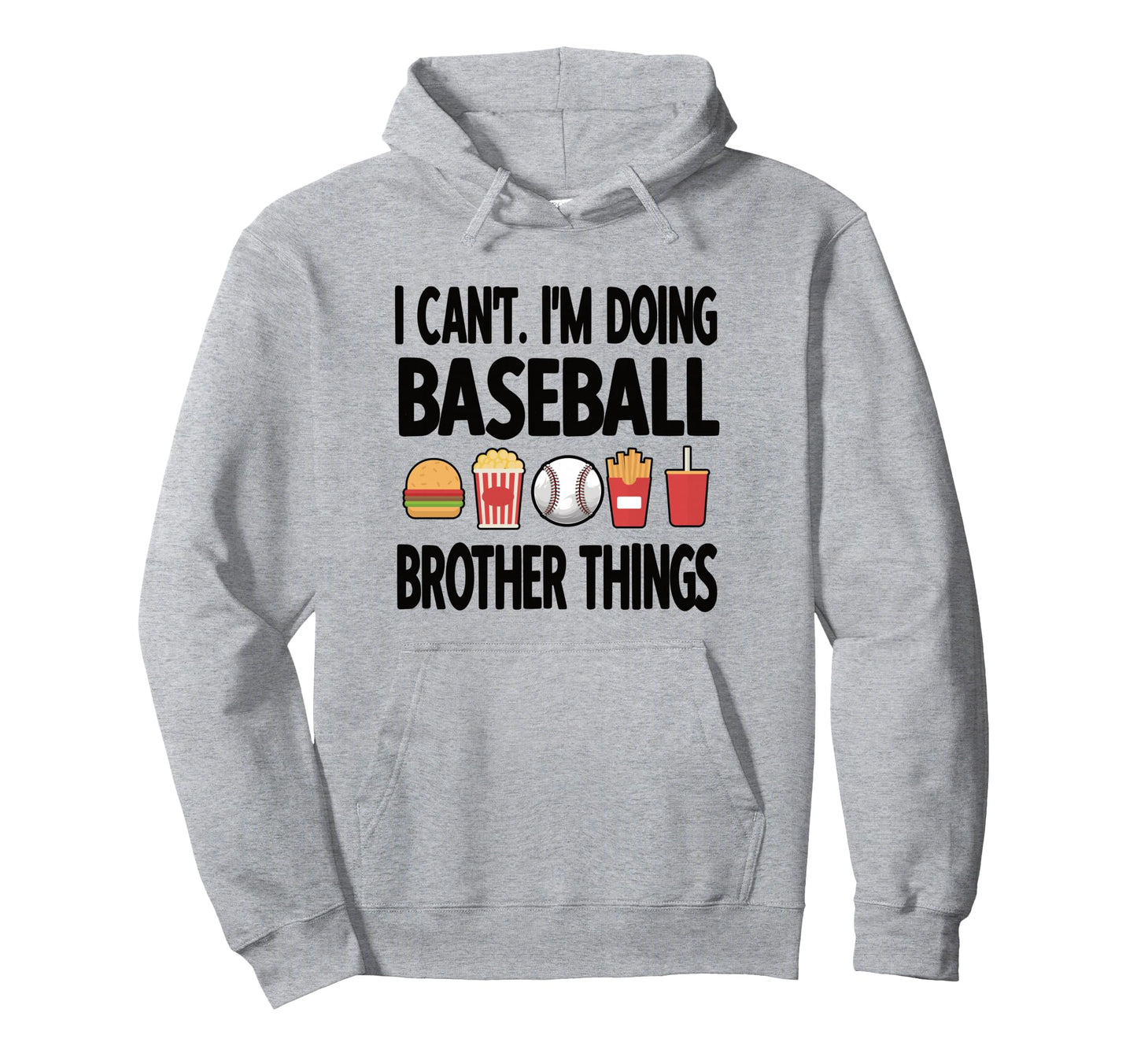 Baseball Brother Things Proud Baseball Hoodie - Novelty Apparel Men Women - T-Shirt, Sweatshirt, Hoodie